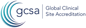 Global Clinical Site Accreditation Logo
