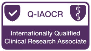 Internationally Qualified Clinical Research Associate Accreditation