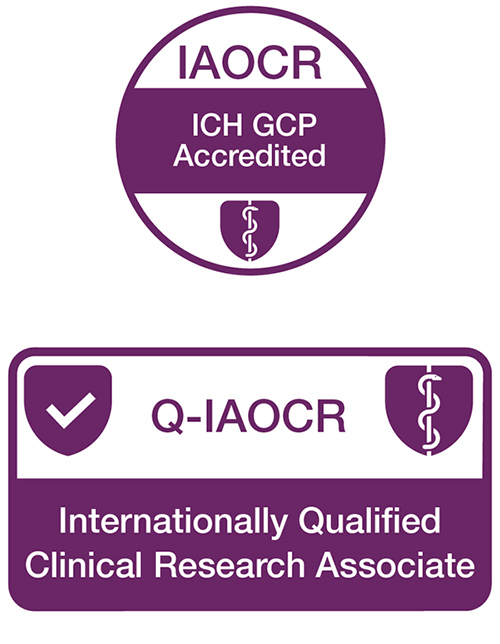 Internationally Qualified Clinical Research Associate Accreditation